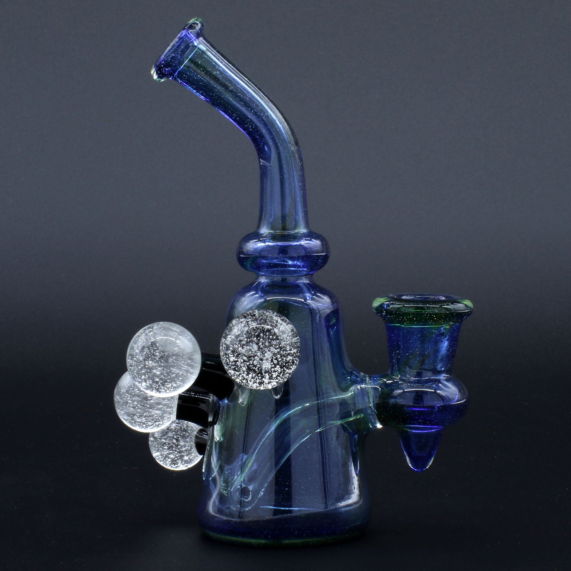 Clayball Glass "Super Nova" Heady Sherlock Dab Rig