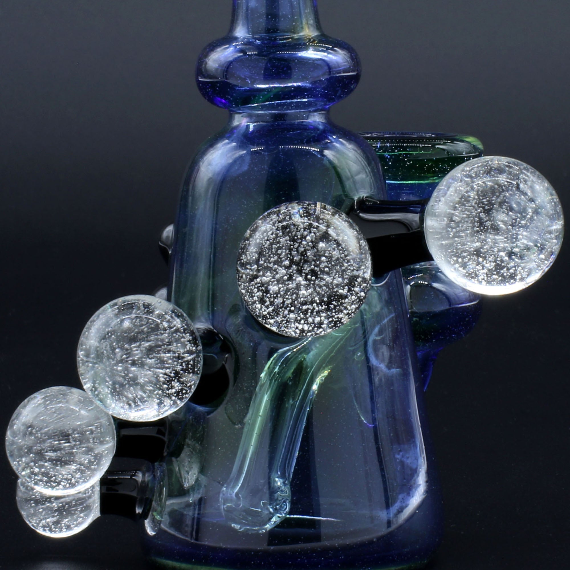 Clayball Glass "Super Nova" Heady Sherlock Dab Rig