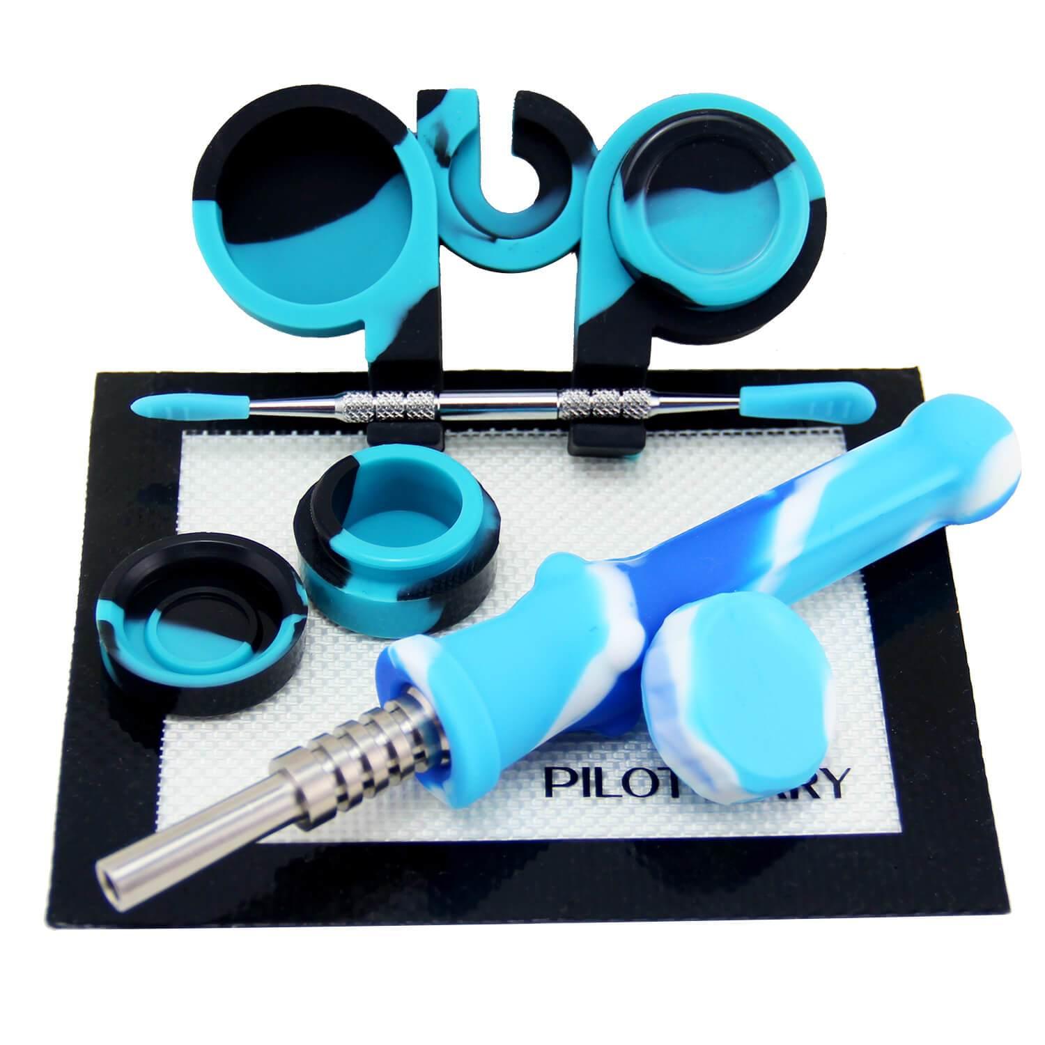 Silicone Nectar Collector Dab Kit