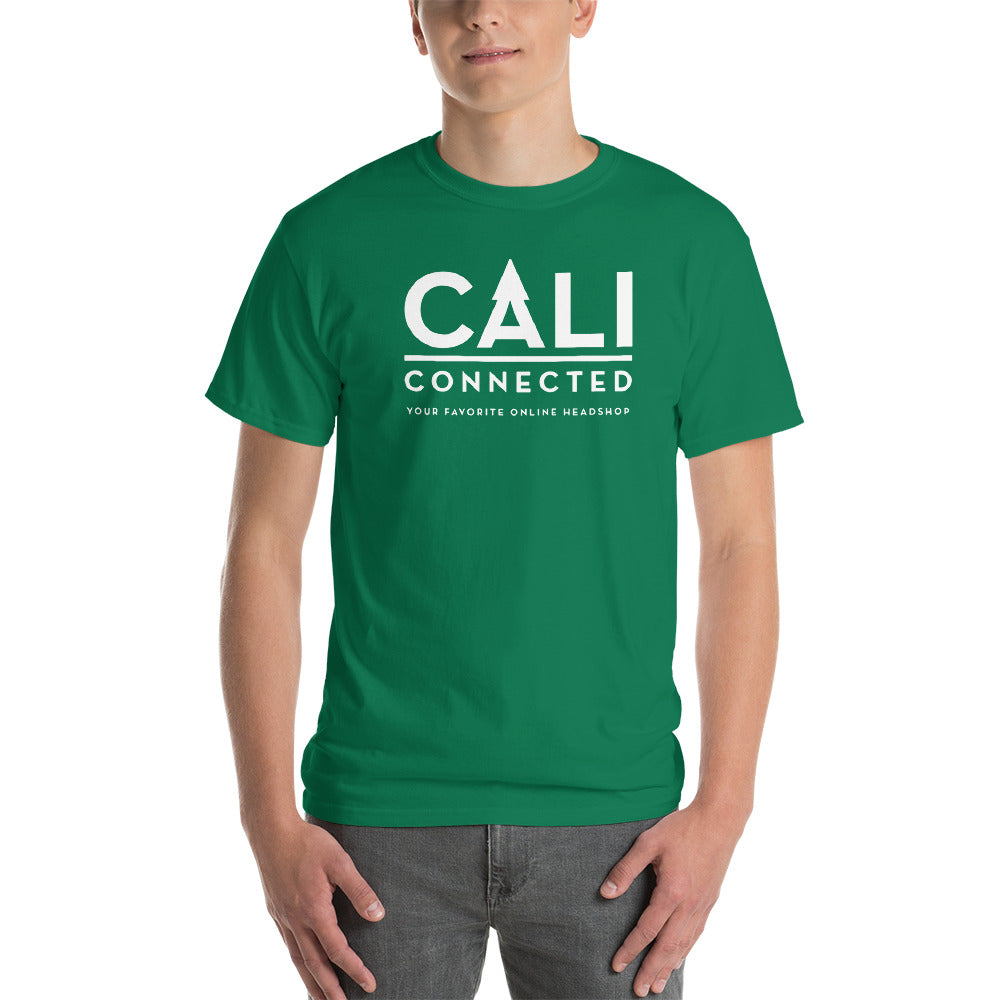 CaliConnected Forest Green Cotton T-Shirt