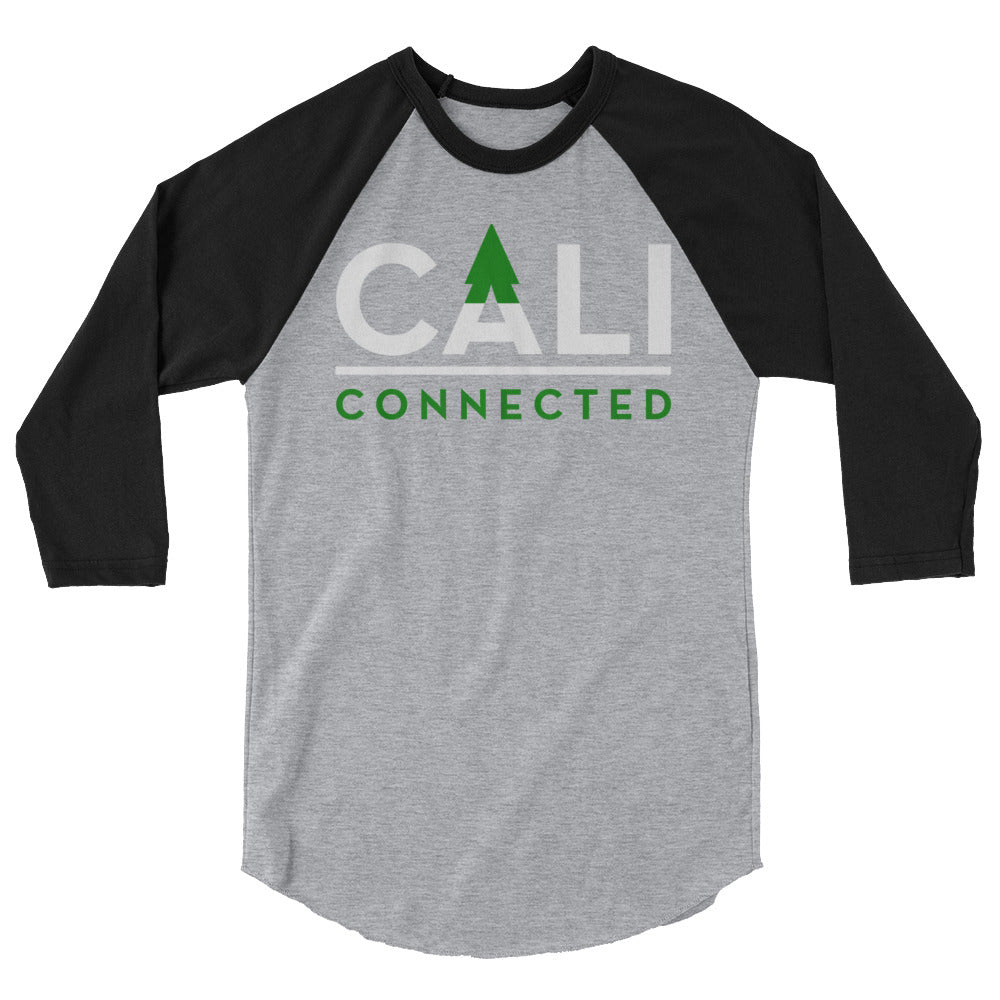 CaliConnected 3/4 Sleeve Raglan Tee