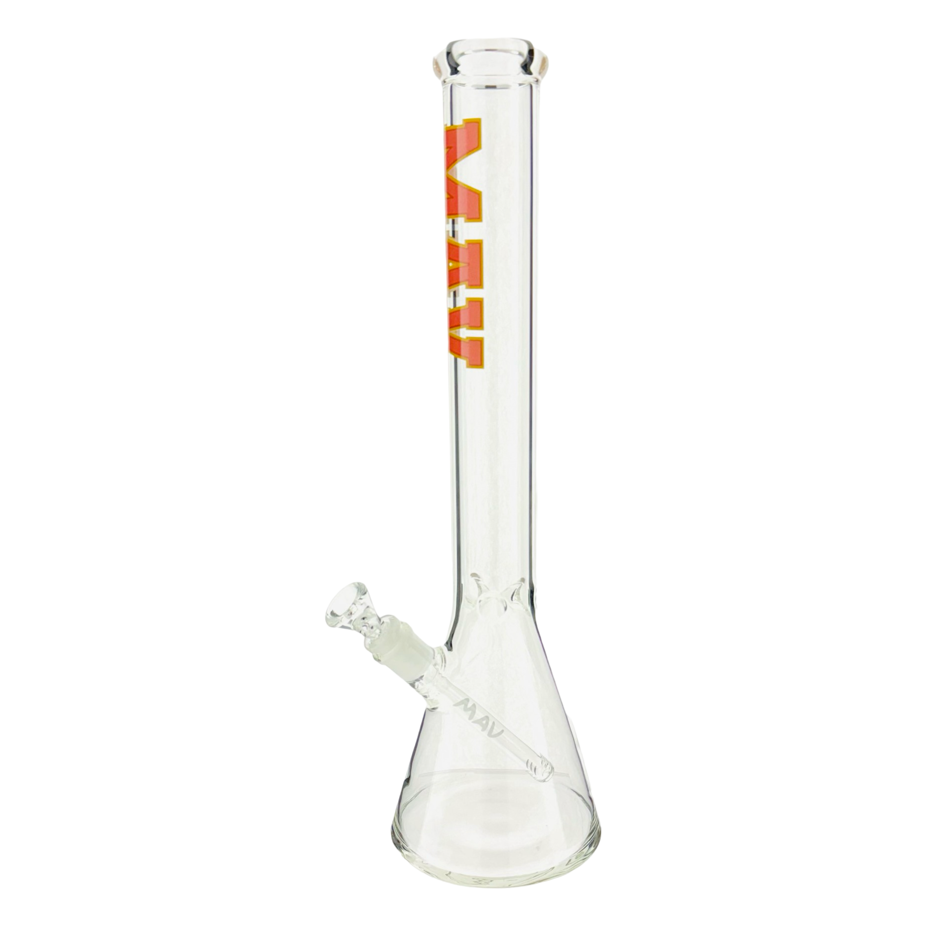 18" Classic Beaker Bong Special VARSITY red edition