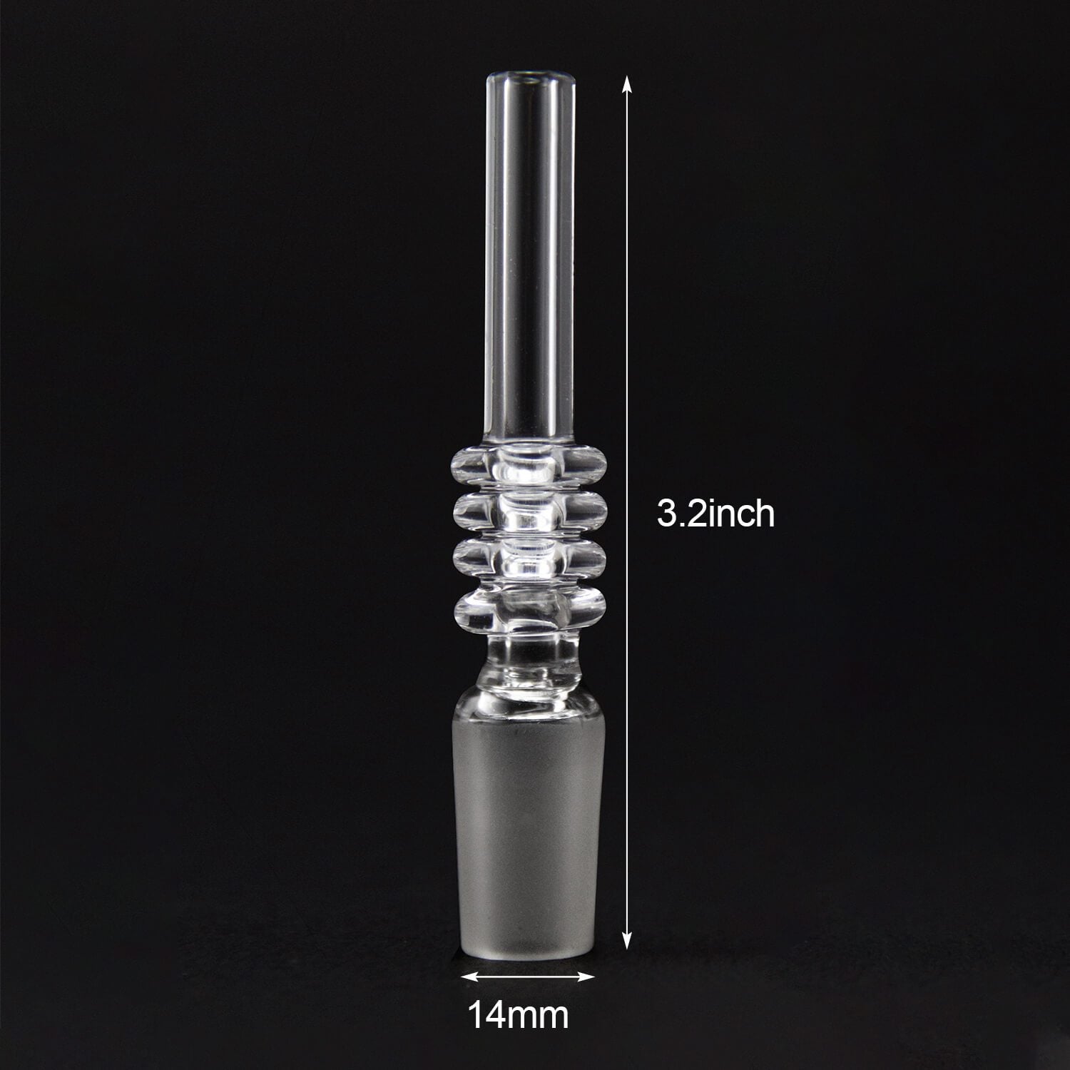 Nectar Collector Glass Tip 14mm 2PCS