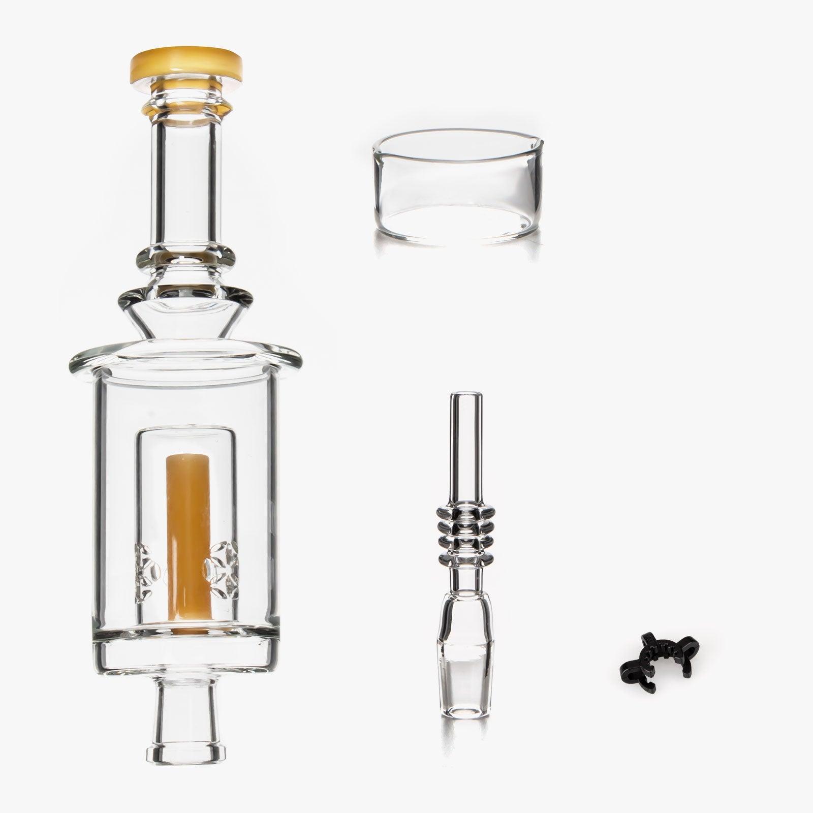 Seed Of Life Perc Glass Nectar Straw