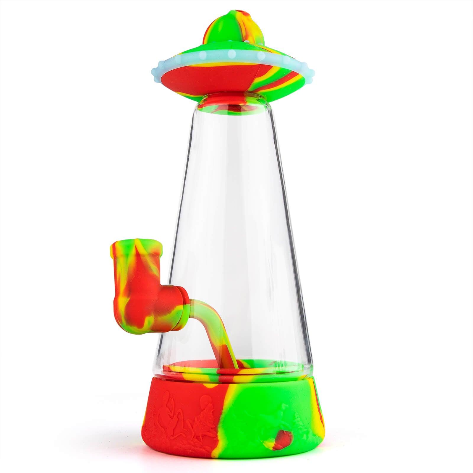 Glass Silicone UFO Bong